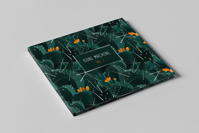 Album artwork - Bone machine by Emelie Zetterberg