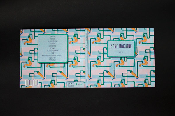 Album artwork - Bone machine by Emelie Zetterberg