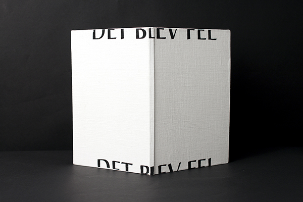 Artist book by Emelie Zetterberg