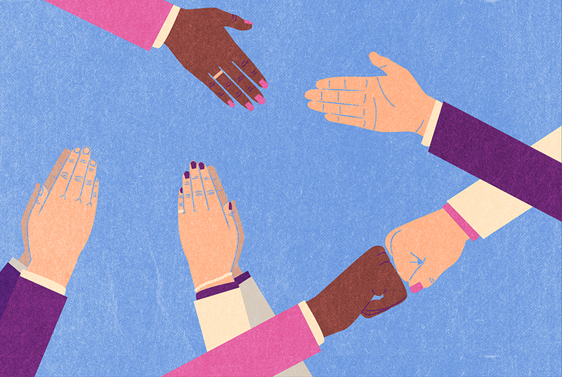 Editorial illustration by Emelie Zetterberg