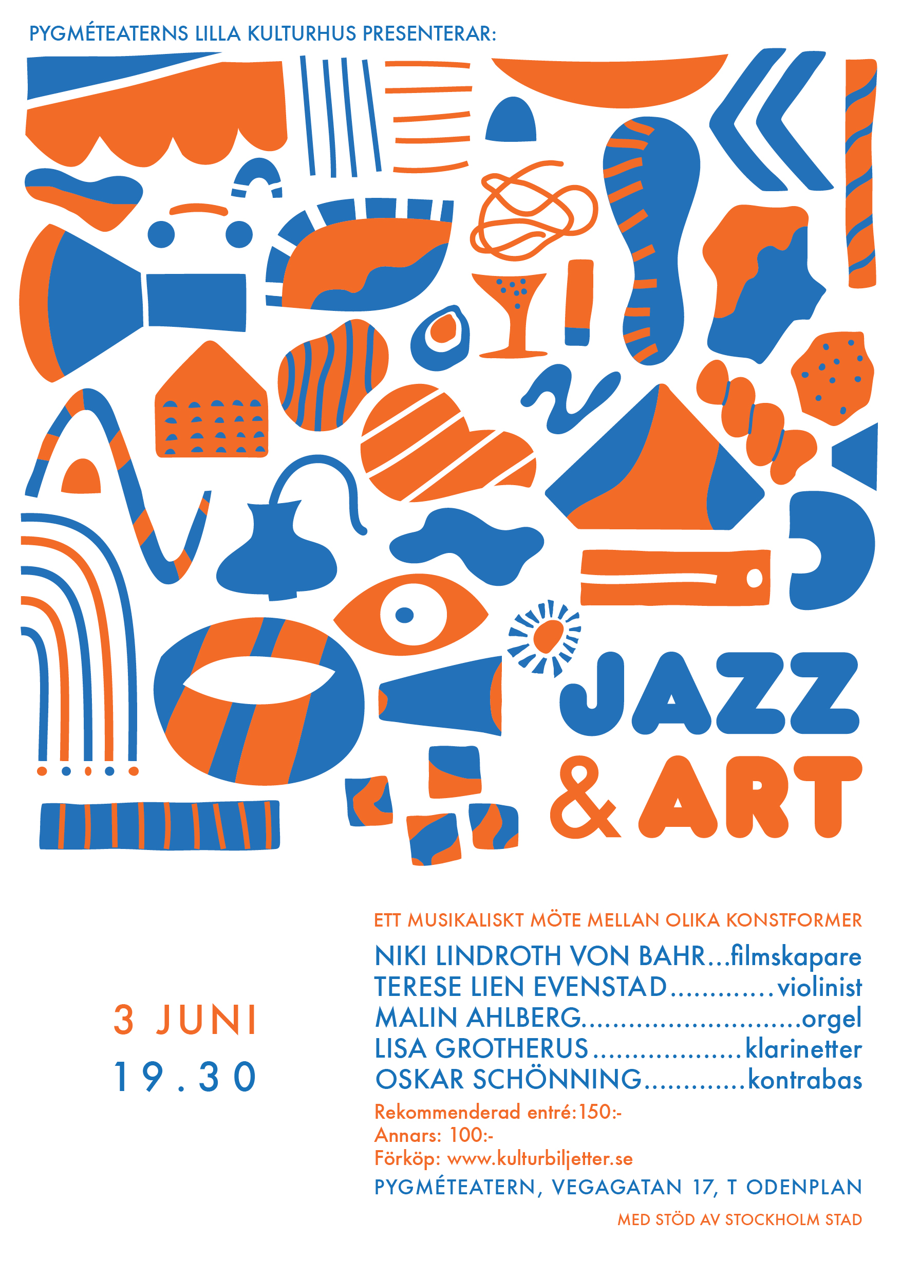 Jazz & art by Emelie Zetterberg